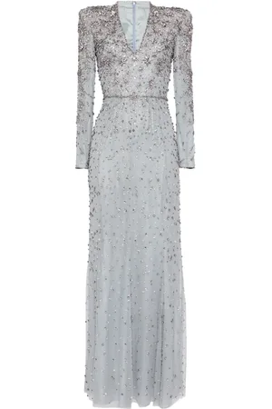 Jenny Packham Celeste crystal tulle gown