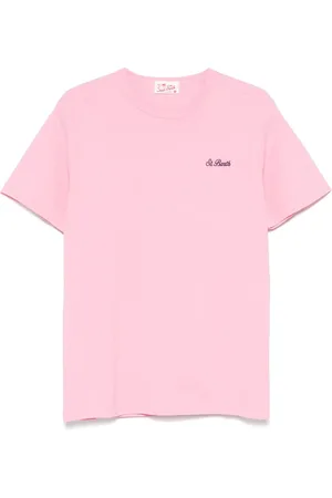 MC2 SAINT BARTH Logo-embroidered T-shirt
