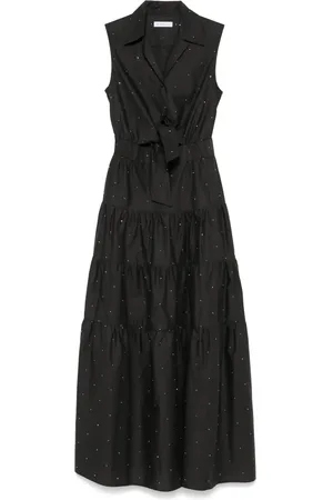 Manuel Ritz Rhinestone-embellished maxi dress
