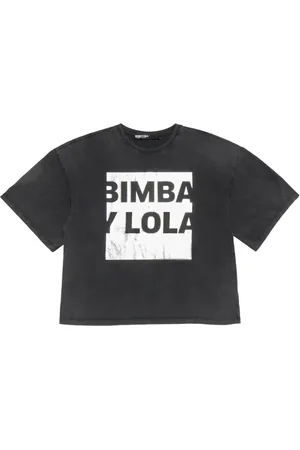 Bimba y Lola Graphic print oversized T-shirt