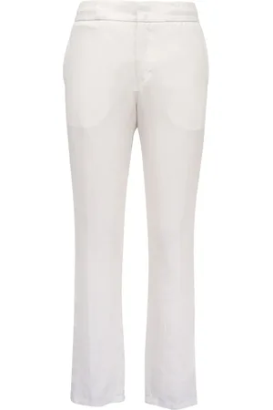 Orlebar Brown Straight-leg cotton-linen trousers