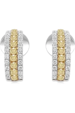 HYT Jewelry 18kt white gold hoop earrings