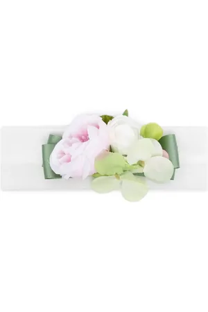 COLORICHIARI Floral-appliqué headband