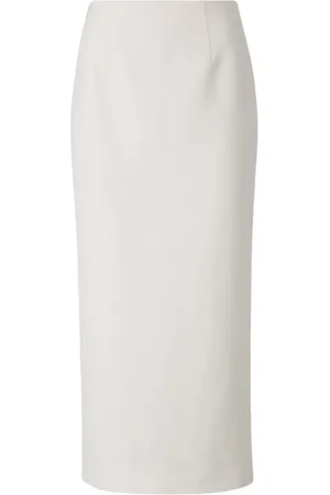 Roland Mouret Crepe midi skirt