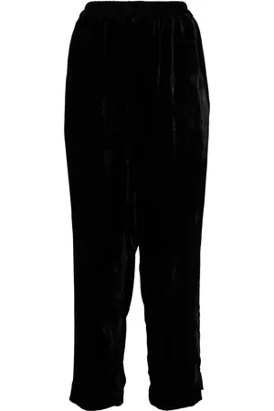 BIYAN Velvet straight trousers