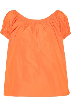 Molly Goddard Babydoll taffeta blouse