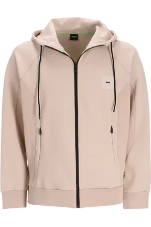 HUGO BOSS Logo-appliqué hoodie