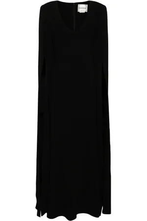 Roland Mouret Slit-sleeves maxi dress