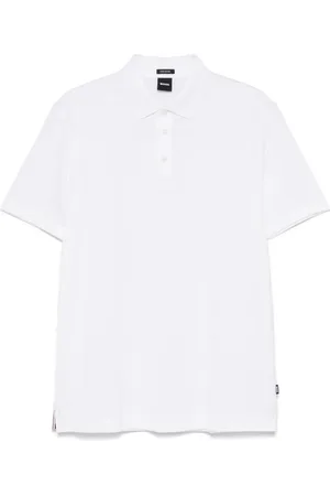 HUGO BOSS Slub-texture polo shirt