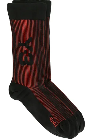 Y-3 Ribbed logo socks