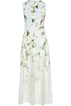 Oscar de la Renta Floral-print dress