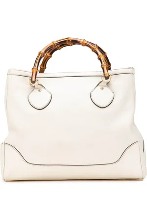 Gucci 2000-2015 Medium Leather Bamboo Diana tote bag