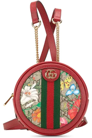 Gucci 2016-present Mini GG Supreme Flora Round Ophidia backpack