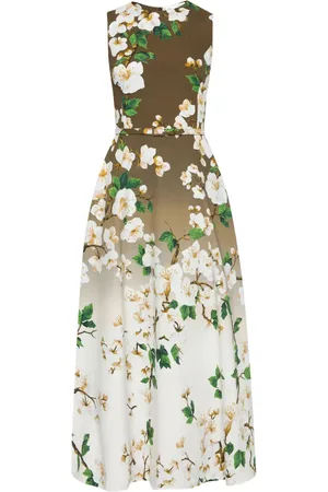 Oscar de la Renta Printed dress