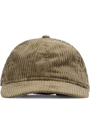 New Era Logo-embroidered corduroy cap