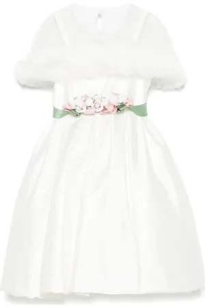 COLORICHIARI Cape-detail dress