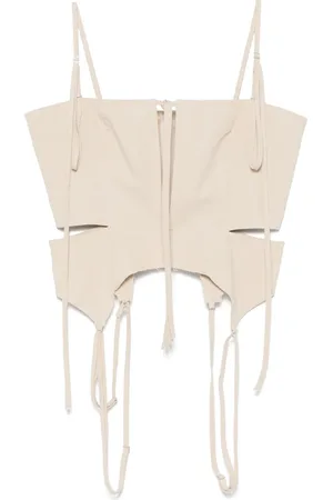 Elena Velez Keyhole corset top