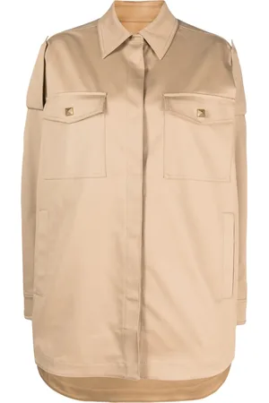 VALENTINO GARAVANI Rockstud high-low jacket