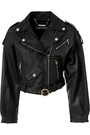 Roberto Cavalli Leather biker jacket