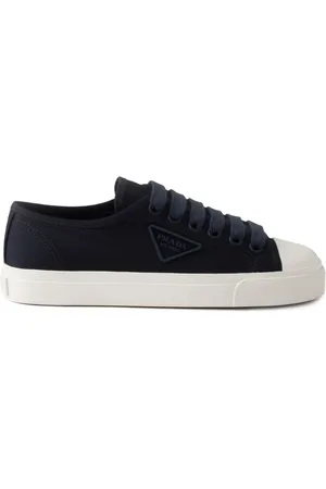 Prada Canvas lace-up sneakers
