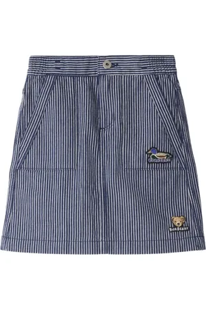 Burberry Striped denim skirt