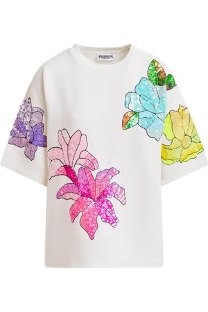 Essentiel Antwerp Sequin-embellished t-shirt