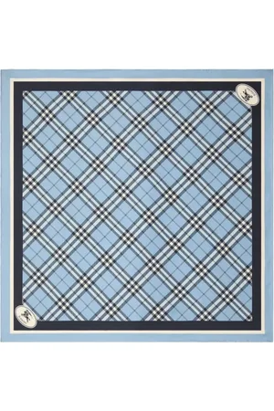 Burberry Checked silk scarf
