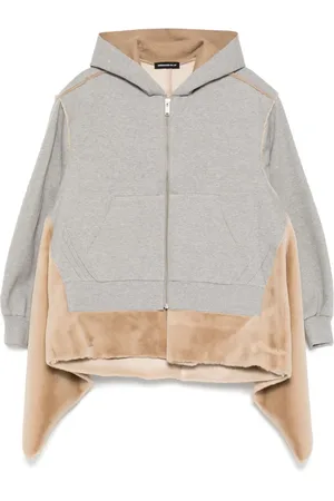 UNDERCOVER Panelled zip-up jacket