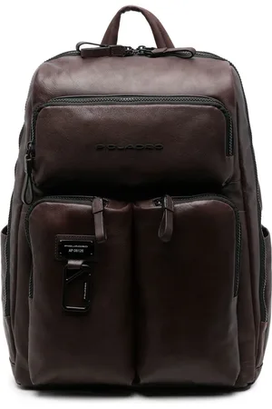 Piquadro Logo-plaque detail backpack