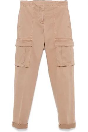PESERICO SIGN Tapered cargo trousers