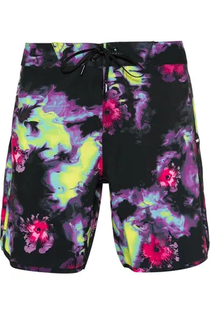 Oakley Floral Splash 19 floral-print swim shorts