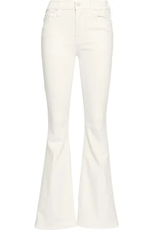 Mother Mid-rise flared jeans