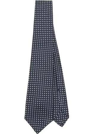 Kiton Patterned-jacquard tie