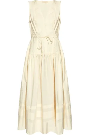 ULLA JOHNSON Kiran poplin midi dress