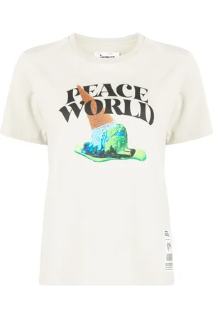 Izzue Slogan-print jersey T-shirt