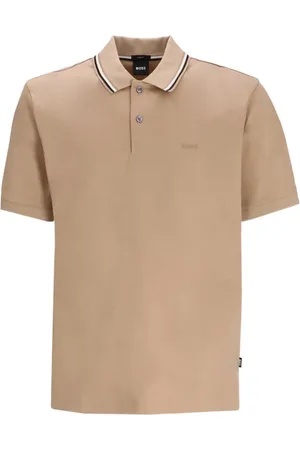 HUGO BOSS Paddy contrasting-collar polo shirt