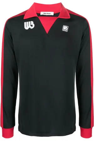WALES BONNER Logo-print long-sleeve jersey