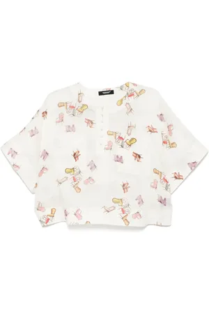 UNDERCOVER Graphic-print blouse