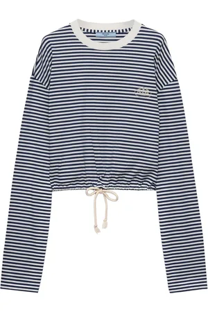 Prada Striped long-sleeve top