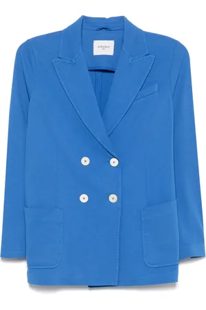 Circolo Piqu??-weave blazer