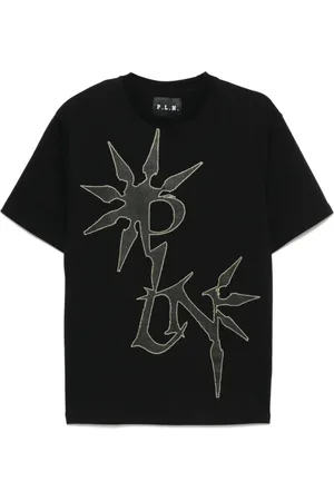 P.L.N. Logo-print T-shirt