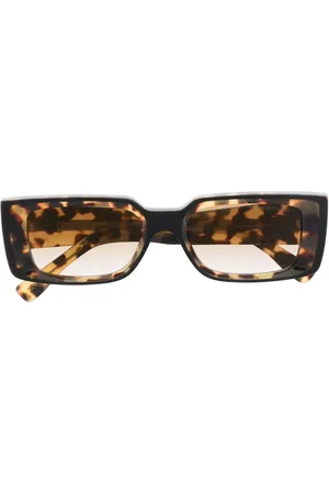 CUTLER & GROSS Camouflage rectangle-frame sunglasses