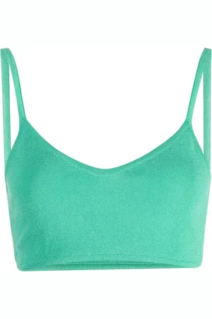 Marco Rambaldi Fine-knit cropped top