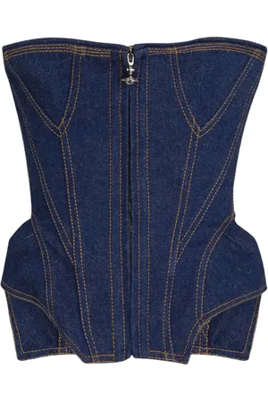 Vivienne Westwood Denim cobrax corset