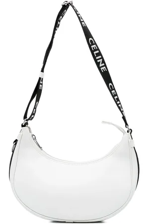 Céline 2020-2024 Medium Smooth Calfskin Ava with Celine Strap shoulder bag