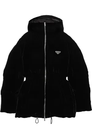 Prada Velvet puffer jacket