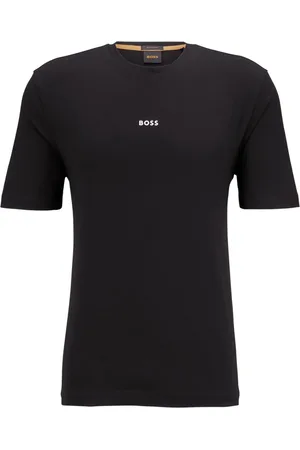 HUGO BOSS Logo-print crew-neck cotton T-shirt