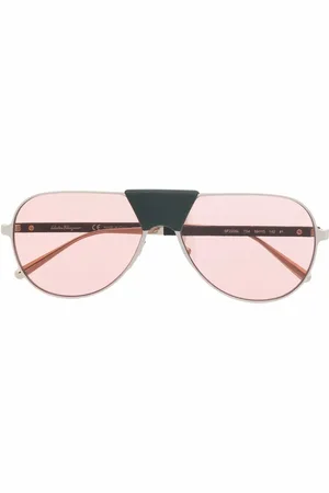 Salvatore Ferragamo Pilot-frame sunglasses