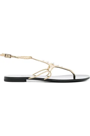 Alevì Bead-detail sandals