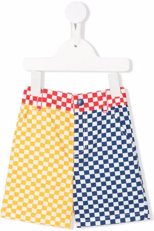 Stella McCartney Check-print shorts